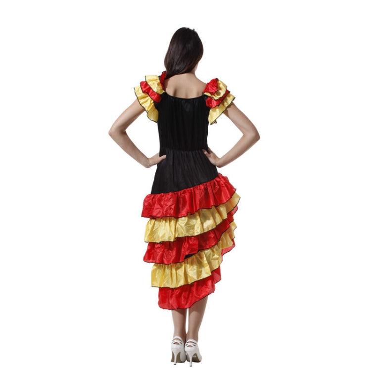 Spanish Dance Costumes Spain Traditional Dress Halloween Outfits for Female - CrazeCosplay