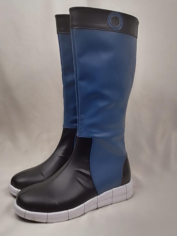 Akudama Drive Hacker Black Shoes Cosplay Boots - CrazeCosplay