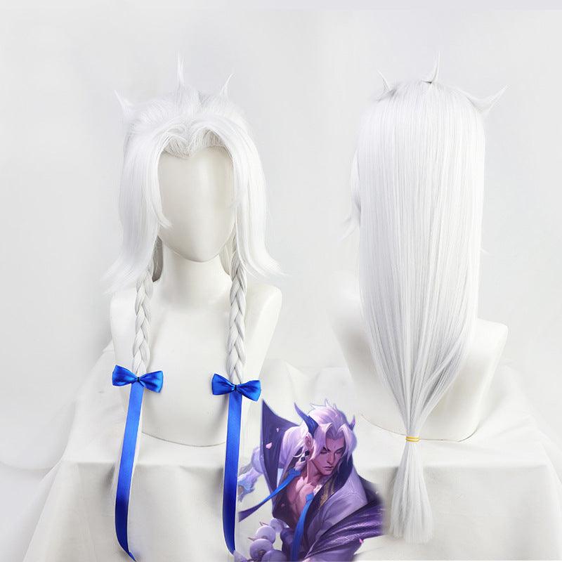 League of Legends Spirit Blossom Yone Cosplay Wig