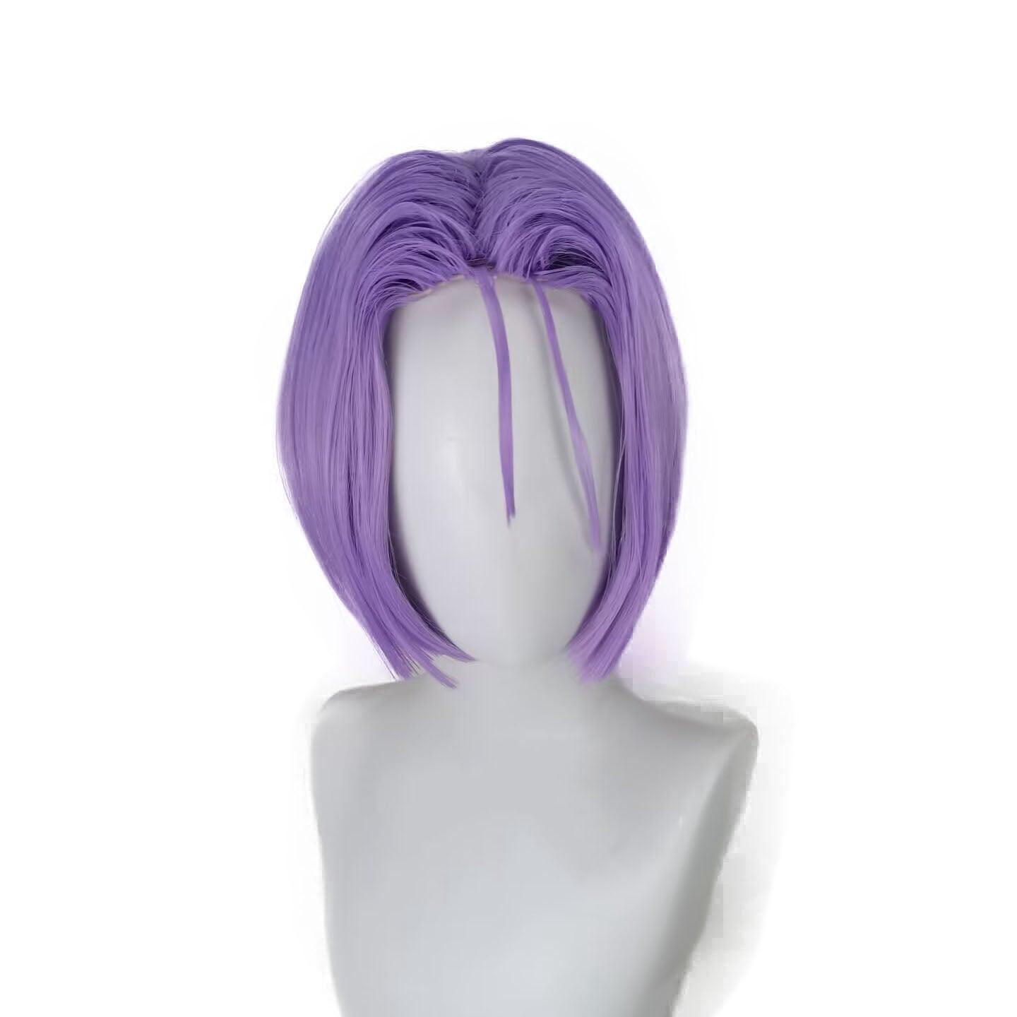 Dragon Ball Trunks Purple Ponytail Cosplay Wig - CrazeCosplay