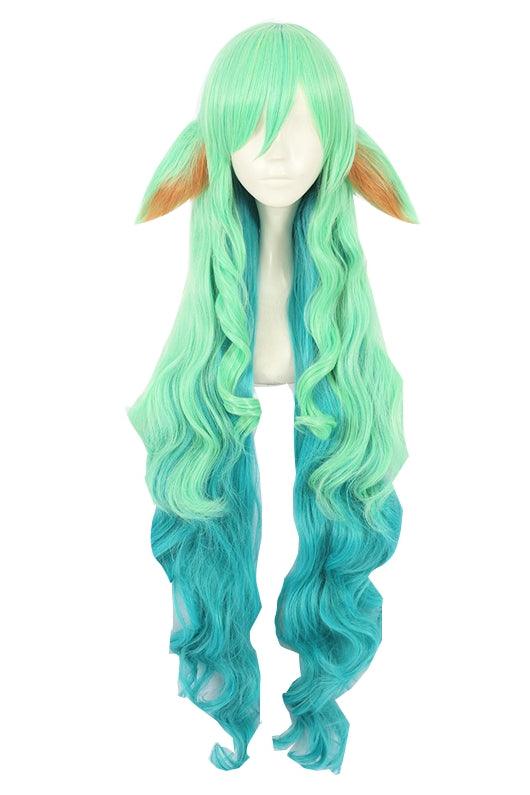 League of Legends Soraka Green Cosplay Wig