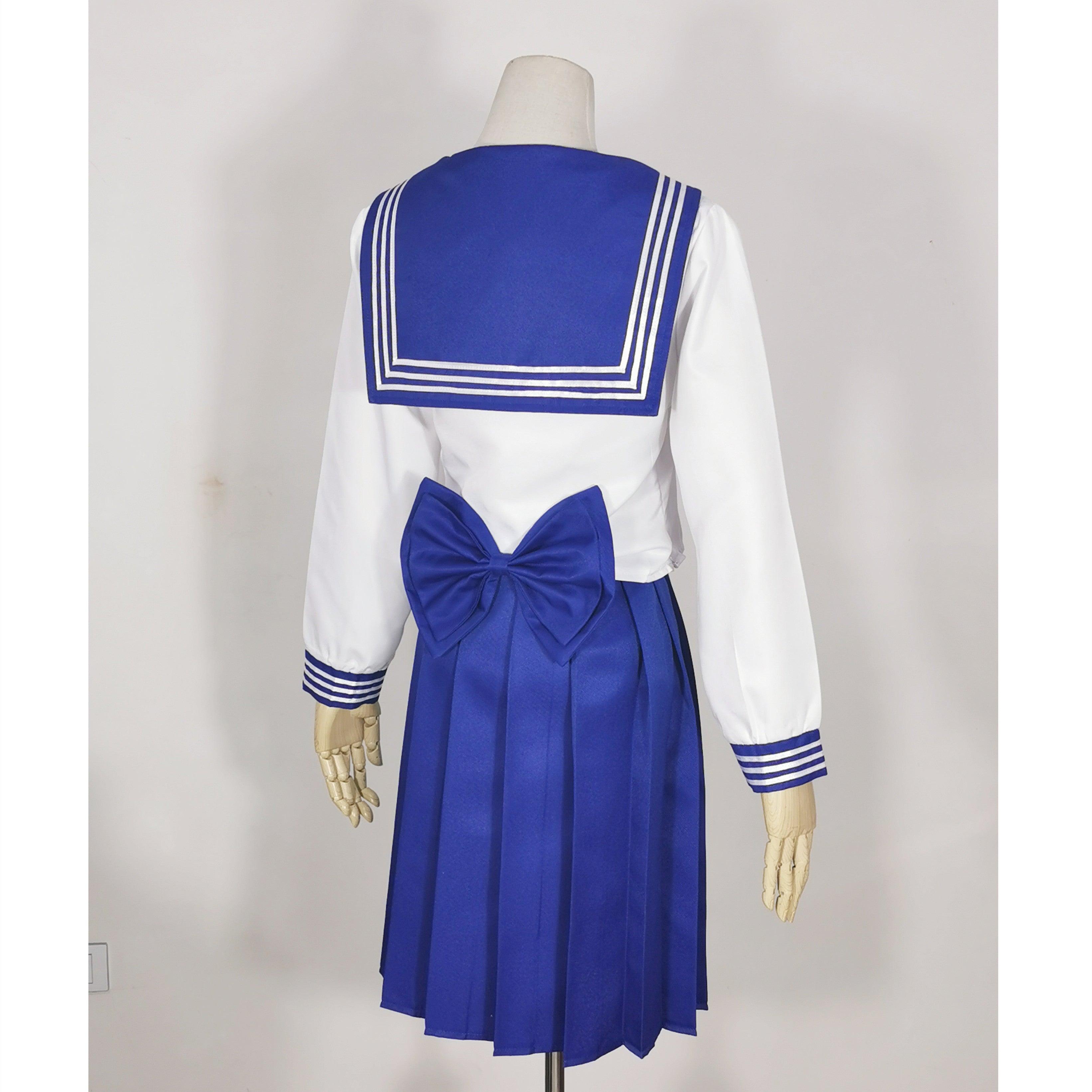 Sailor Moon Tsukino Usagi School Uniform Cosplay Costume - CrazeCosplay