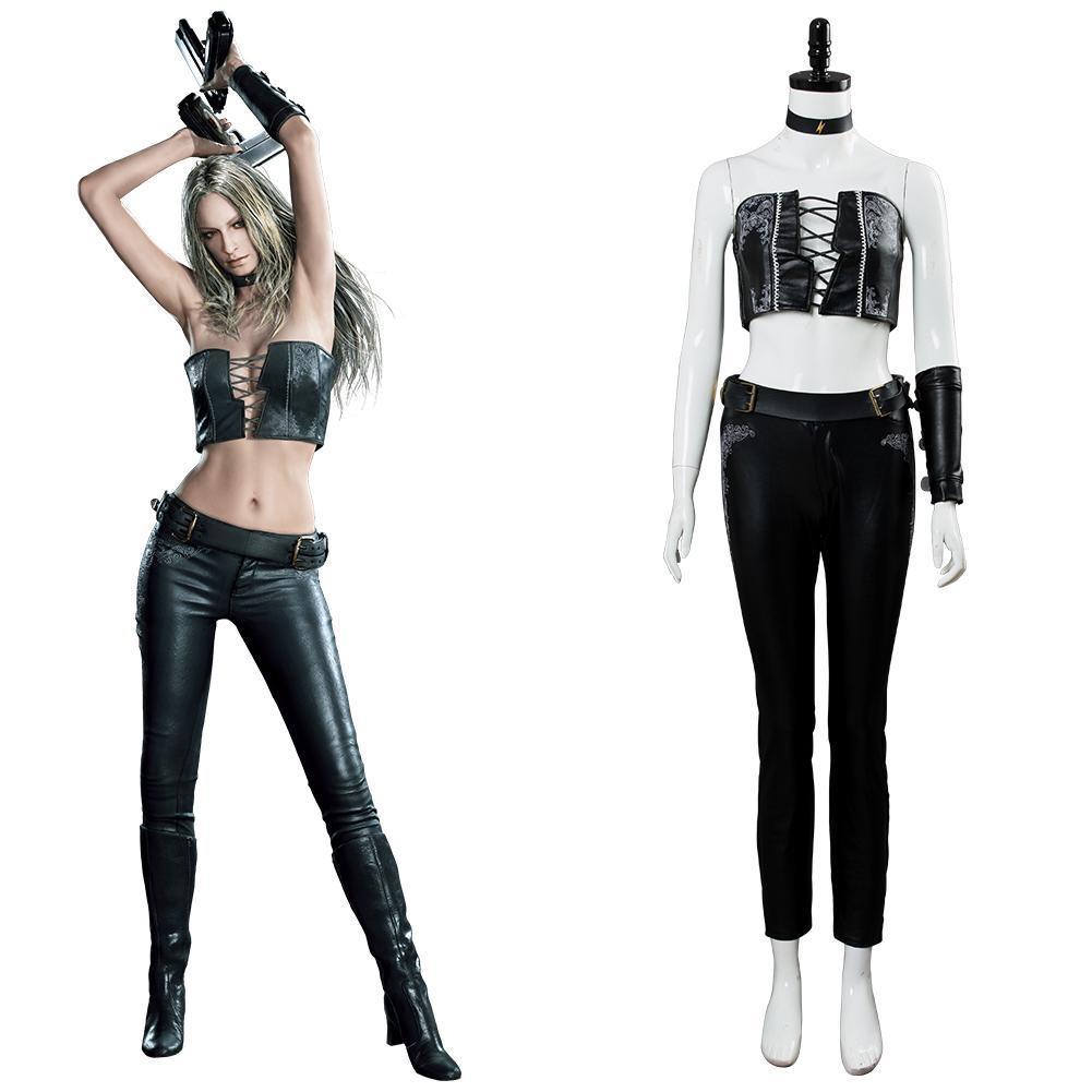 Dmc Devil May Cry 5 V Dmc5 Trish Outfit Cosplay Costume Female Gaming Halloween Cosplay - CrazeCosplay