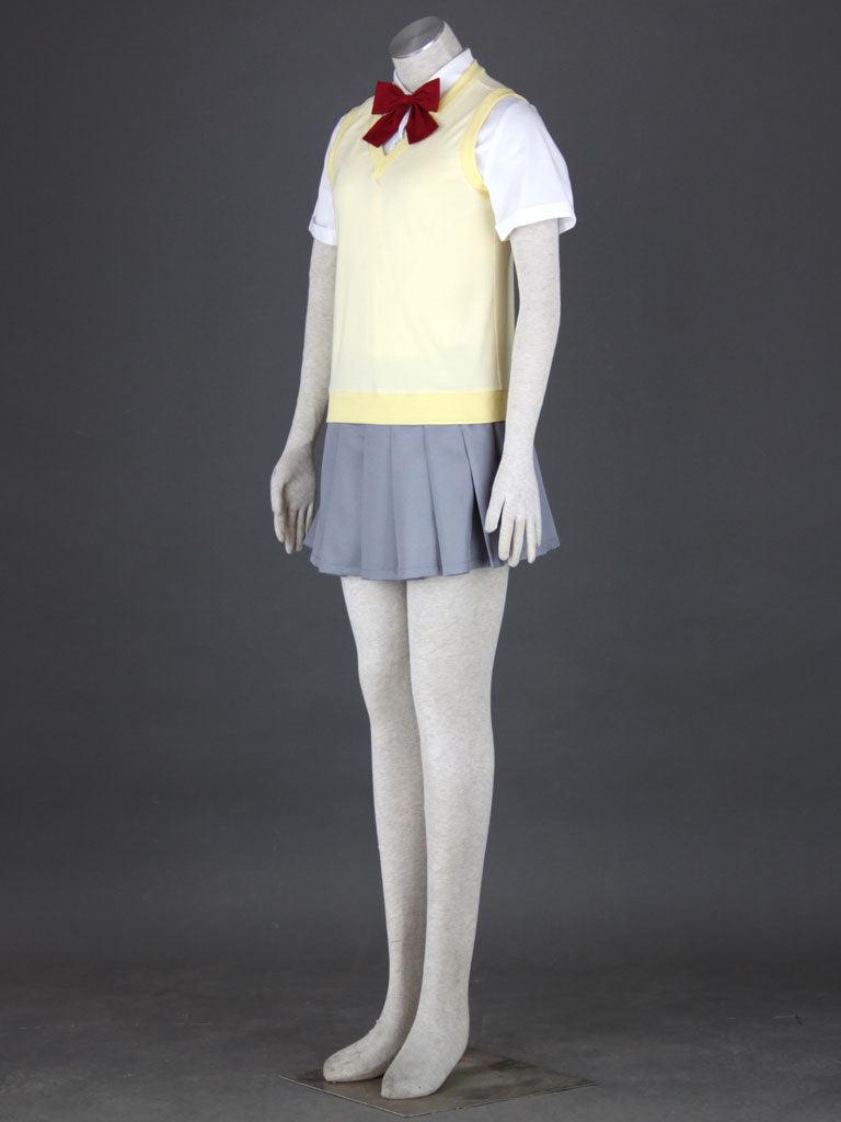 Bleach Inoue Orihime School Uniform Cosplay Costumes - CrazeCosplay