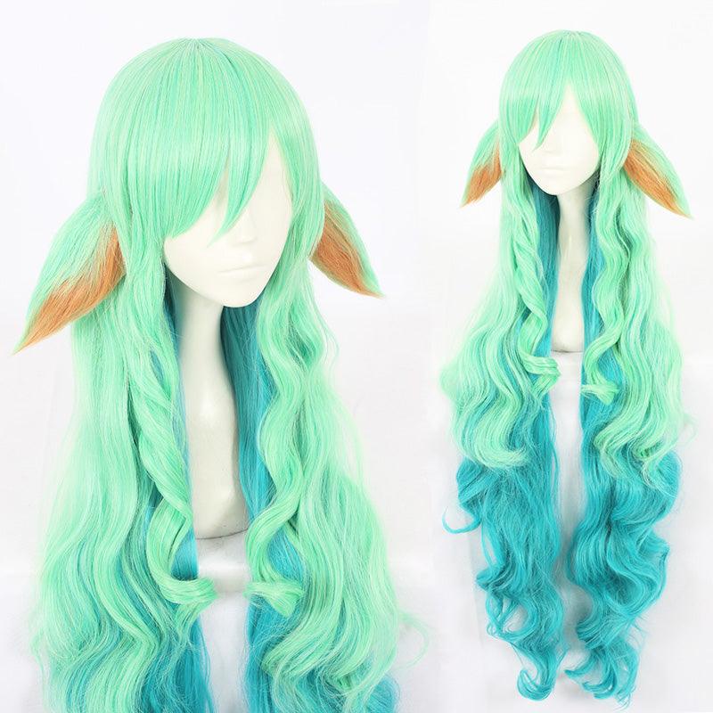 League of Legends Soraka Green Cosplay Wig