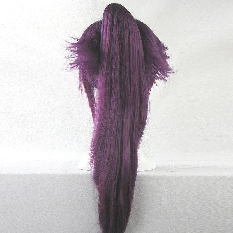 Bleach Shihouin Yoruichi Purple Cosplay Wig