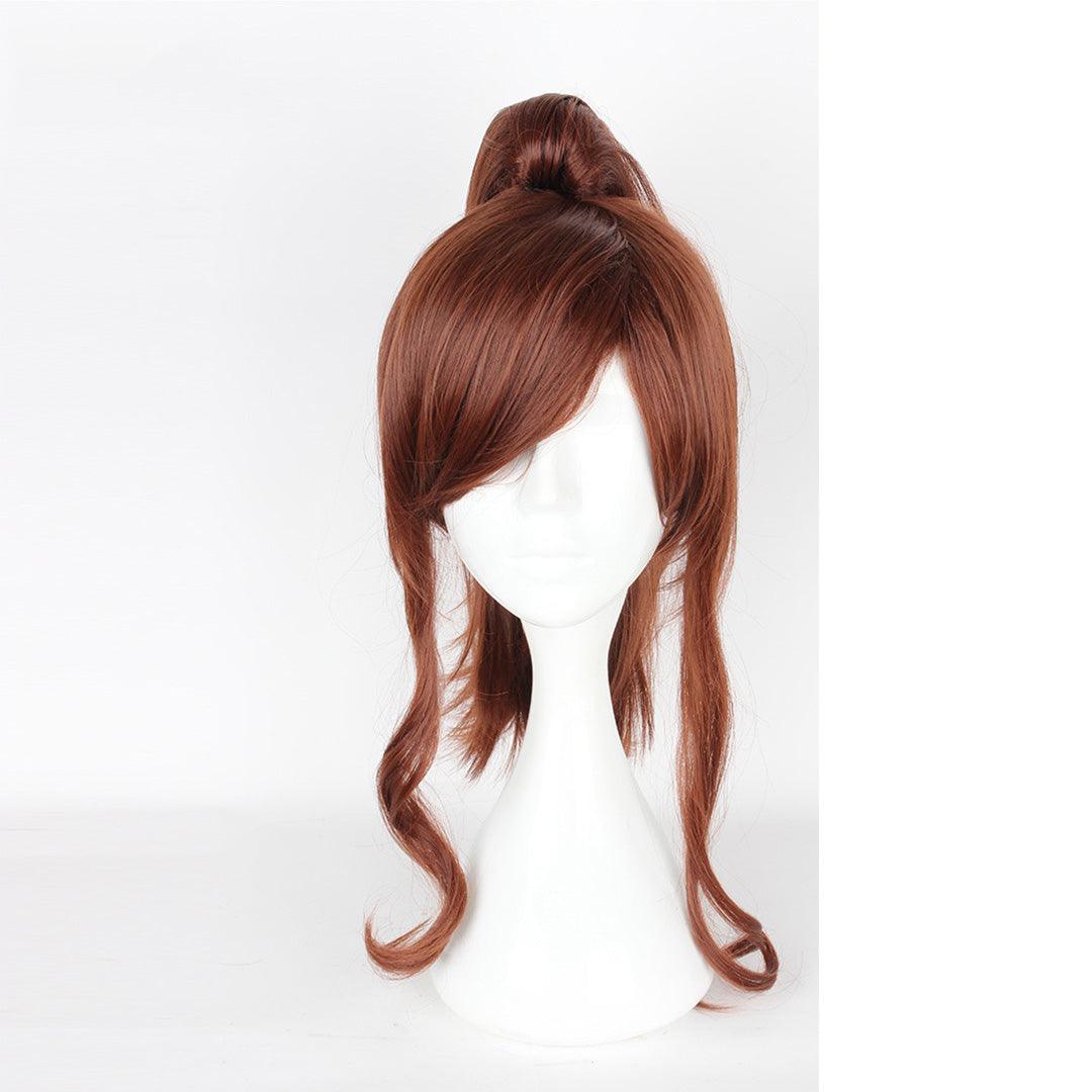 Sailor Moon Makoto Kino Sailor Jupiter Brown Cosplay Wig - CrazeCosplay