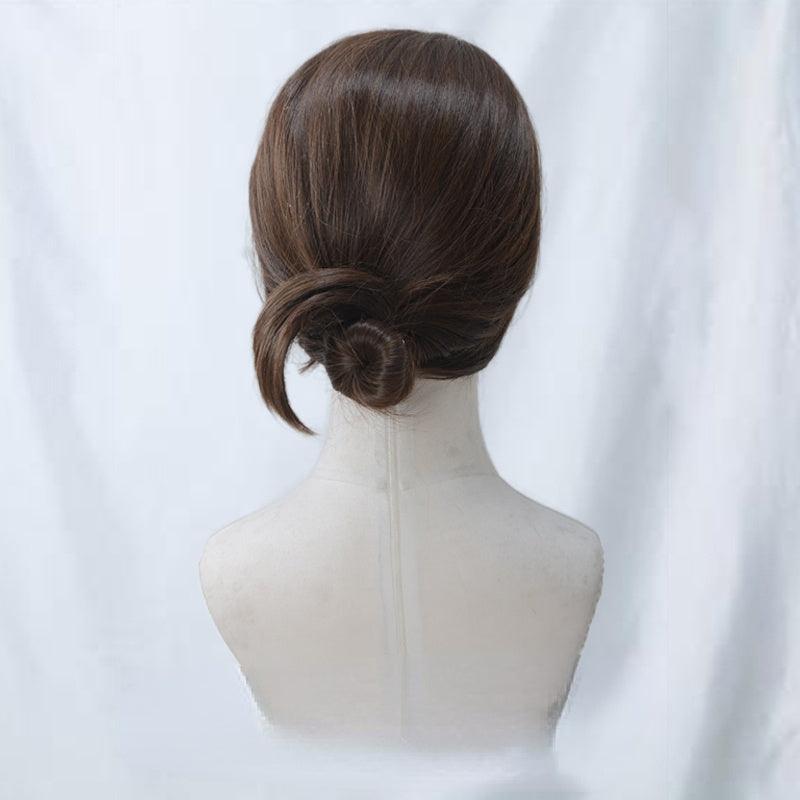 Detroit Become Human Kara Bun Cosplay Wig