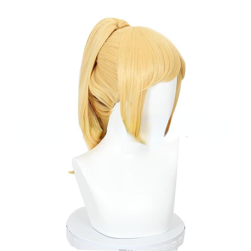 League of Legends Lux Yellow Cosplay Wig