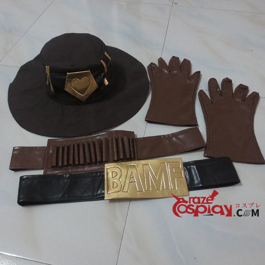 Overwatch OW Jesse McCree Cosplay Costumes - CrazeCosplay