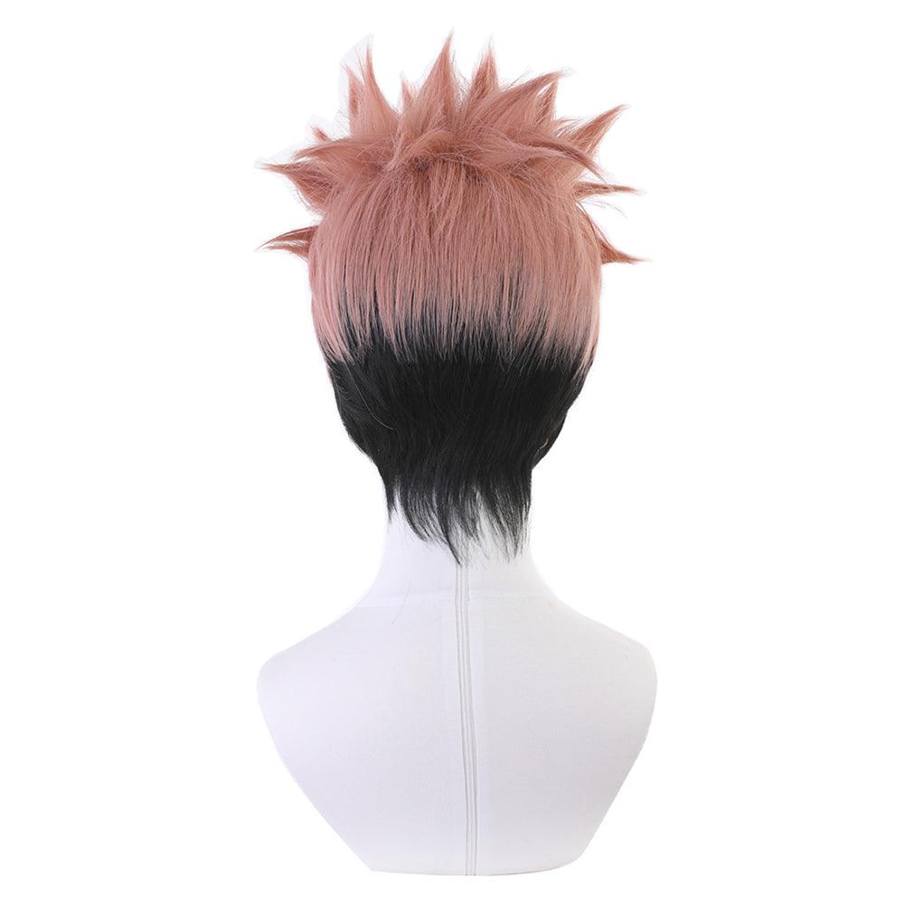 Jujutsu Kaisen Ryomen Sukuna Heat Resistant Synthetic Hair Carnival Halloween Party Props Cosplay Wig - CrazeCosplay