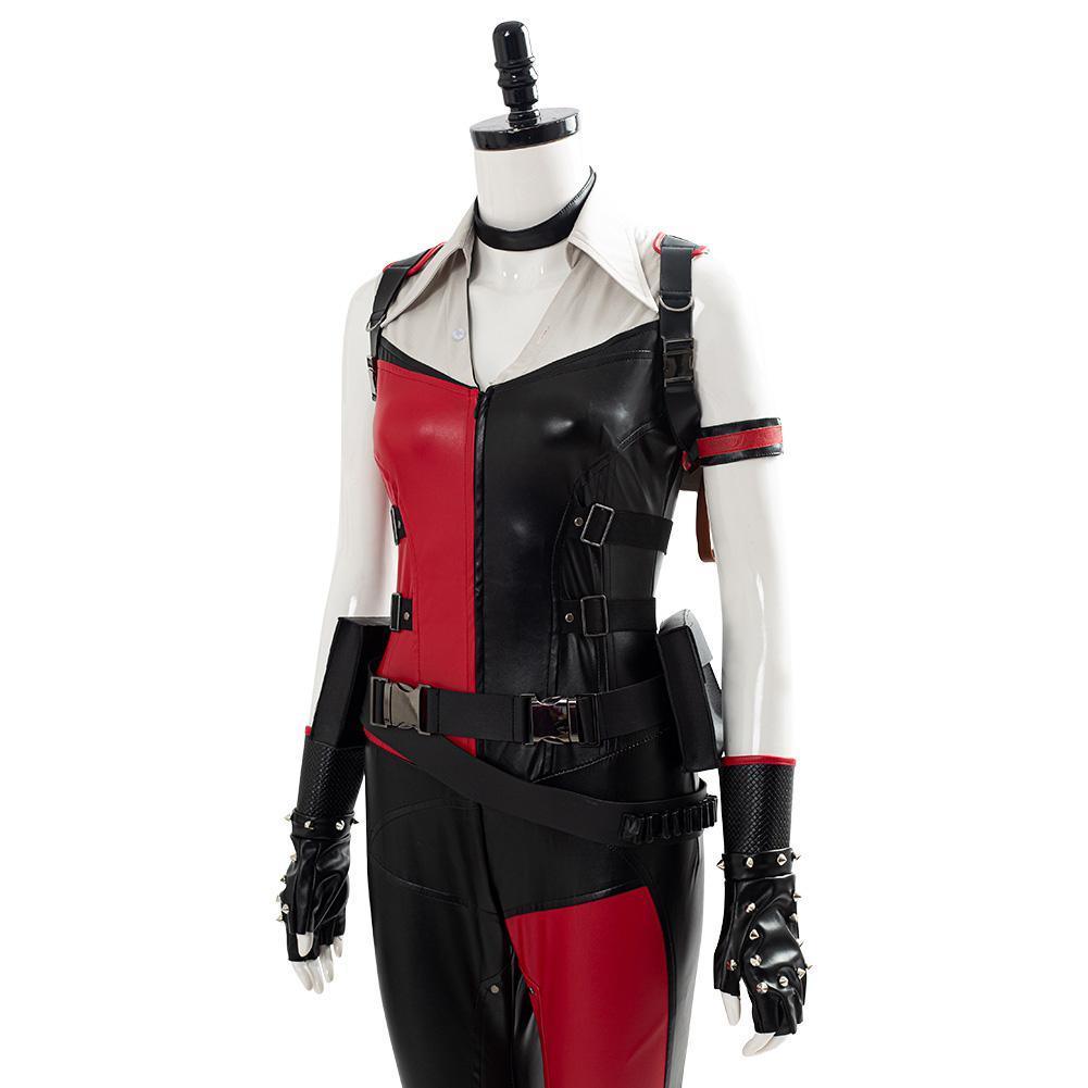 Mortal Kombat 11 mk11 Cassie Cage Harley Quinn Skin Halloween Suit Out