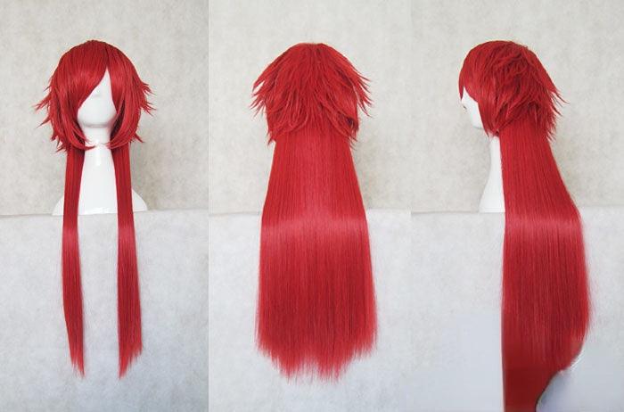 Final Fantasy Reno Red Cosplay Wig