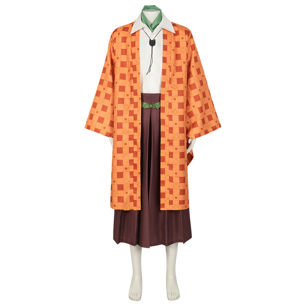 Anime Kamado Tanjirou Kimono Halloween Cosplay Costume