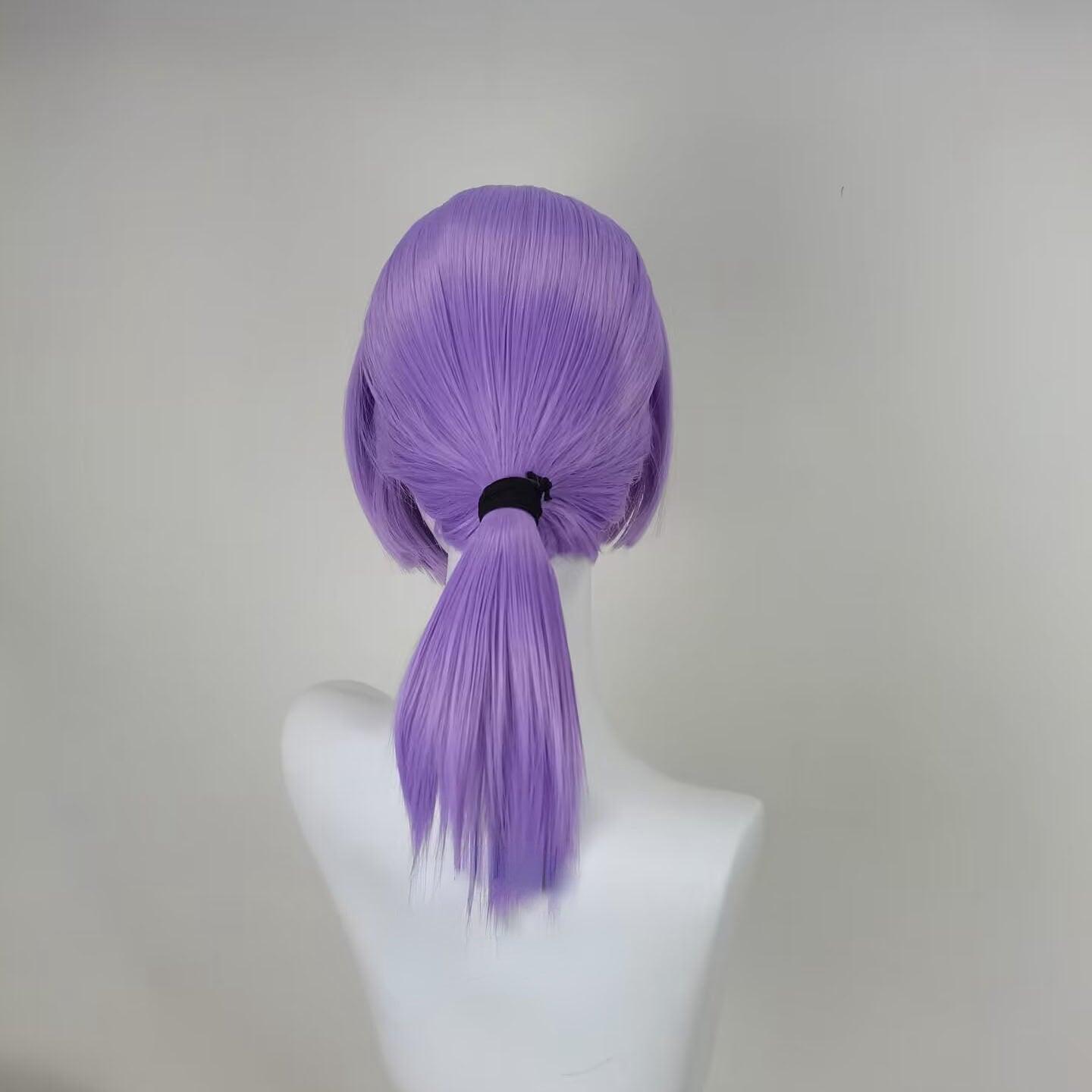 Dragon Ball Trunks Purple Ponytail Cosplay Wig - CrazeCosplay