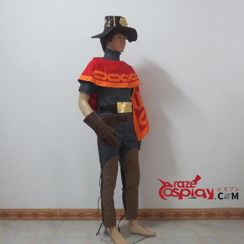 Overwatch OW Jesse McCree Cosplay Costumes - CrazeCosplay