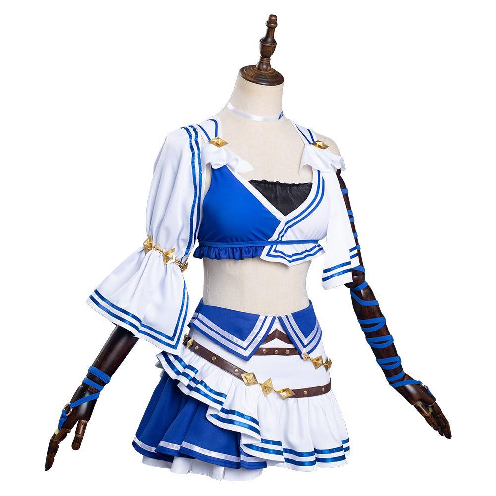 Pretty Derby Hishi Amazon Outfits Halloween Carnival Suit Cosplay Costume - CrazeCosplay