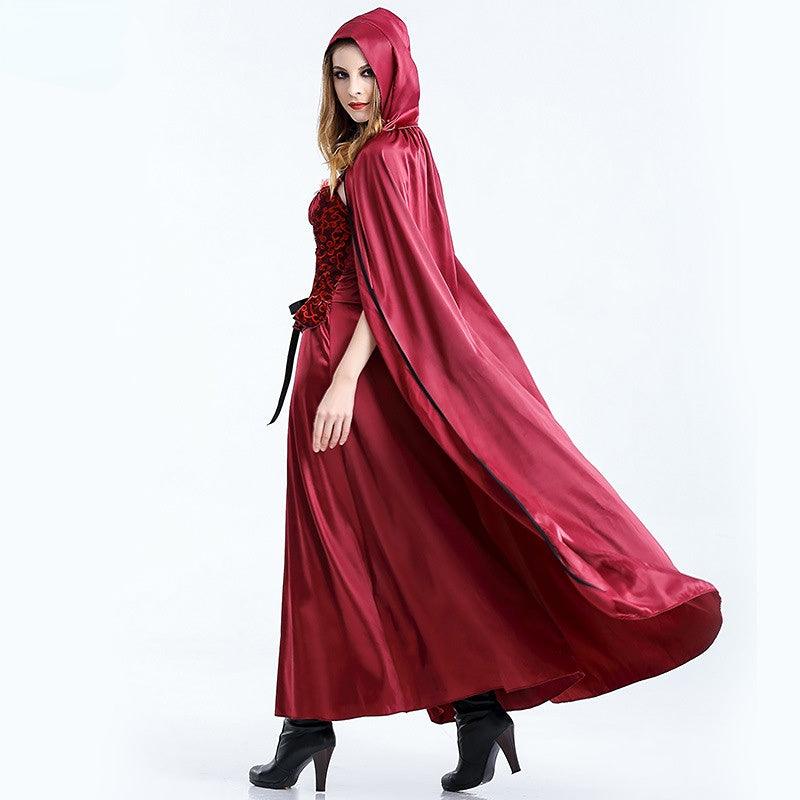 Little Red Riding Hood Costume Halloween Cosplay Dress Family Outfit - CrazeCosplay