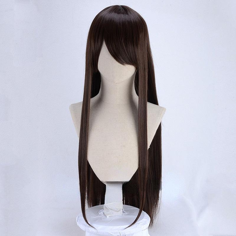 Sakurako Kujo Brown Long Wig A Corpse Is Buried Under Sakurako's Feet Cosplay Wig - CrazeCosplay