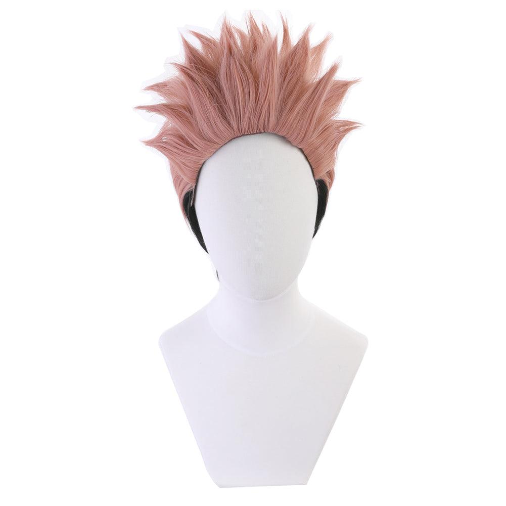 Jujutsu Kaisen Ryomen Sukuna Heat Resistant Synthetic Hair Carnival Halloween Party Props Cosplay Wig - CrazeCosplay