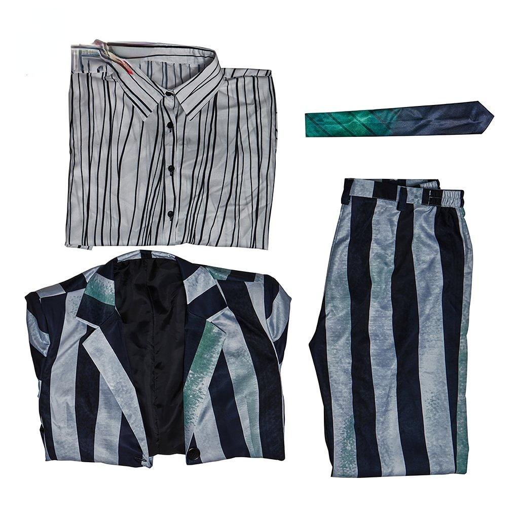 Musical Cosplay Costume Striped Halloween Suits