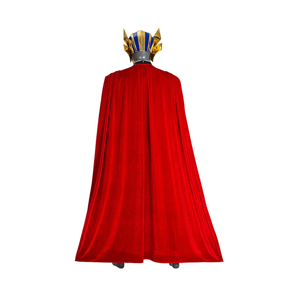 Thor 4 Cosplay Costumes Love and Thunder Long Sleeve Outfit - CrazeCosplay