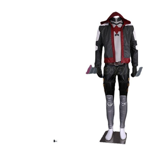 Red Hood Arkham Knight Cosplay Costume Halloween Suit - CrazeCosplay