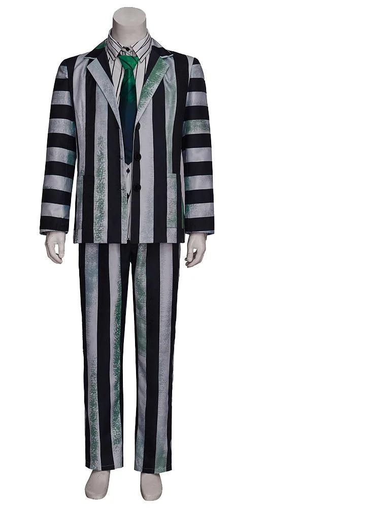 Musical Cosplay Costume Striped Halloween Suits