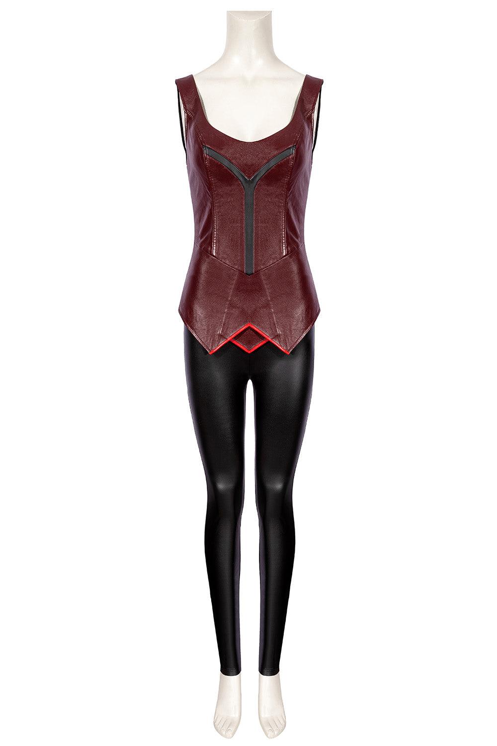 Marvel Captain America Civil War Scarlet Witch Wanda Cosplay Costume - CrazeCosplay