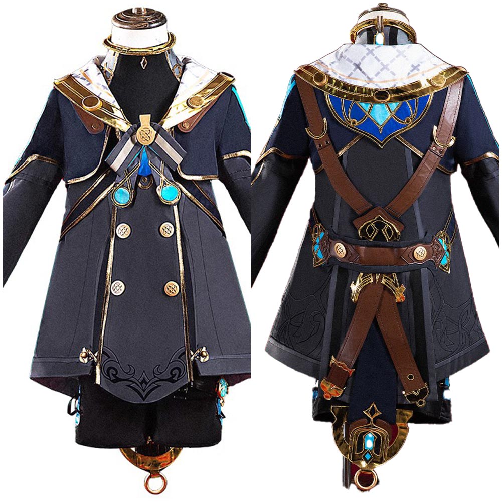 Genshin Impact Freminet Outfit Halloween Cosplay Costume