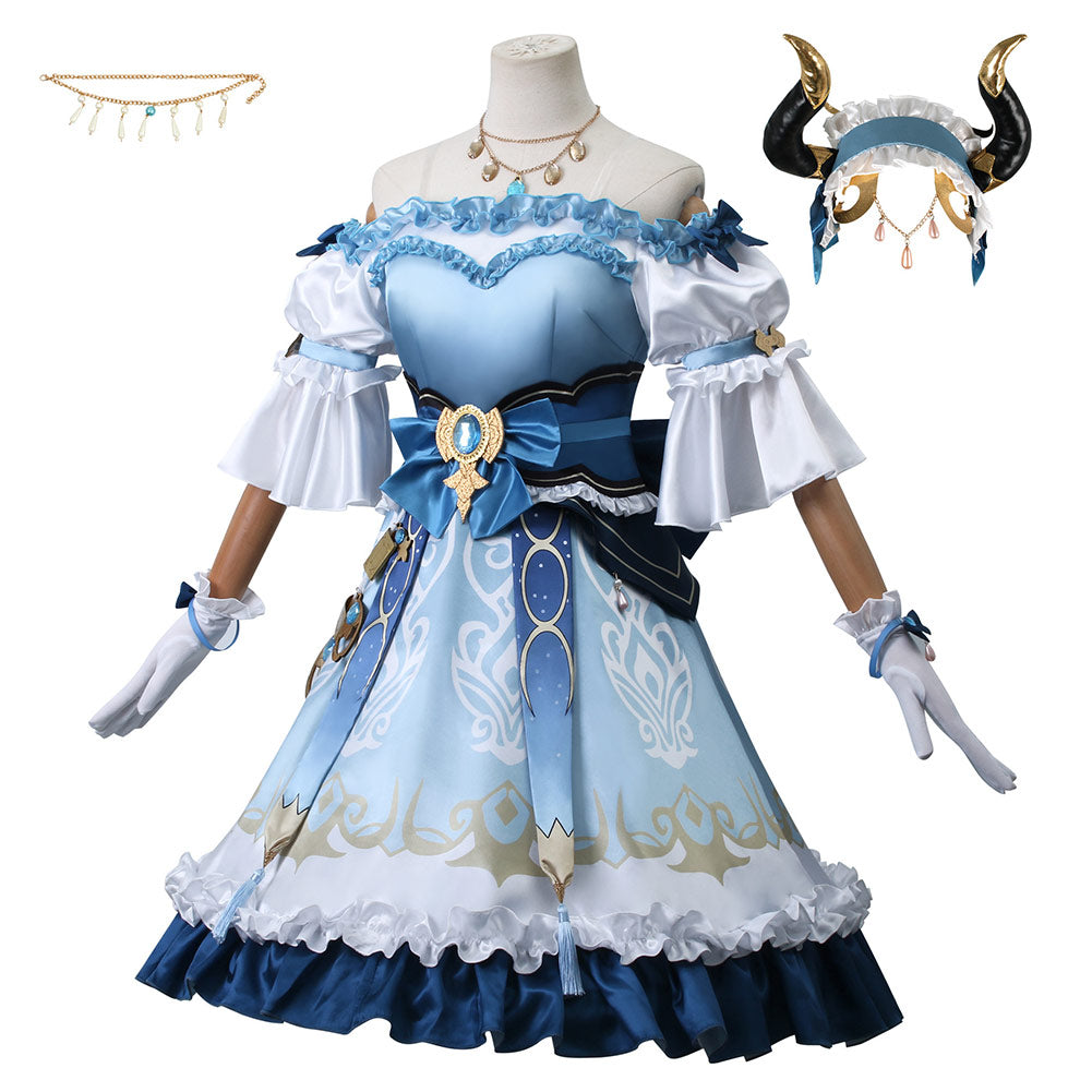 Nilou Japanese Service Linkage New Style Dress Halloween Cosplay Costume