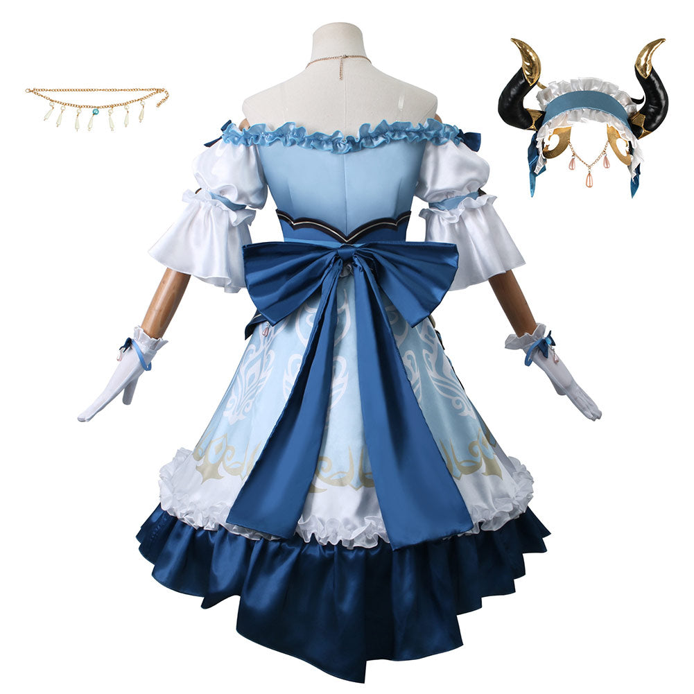 Nilou Japanese Service Linkage New Style Dress Halloween Cosplay Costume