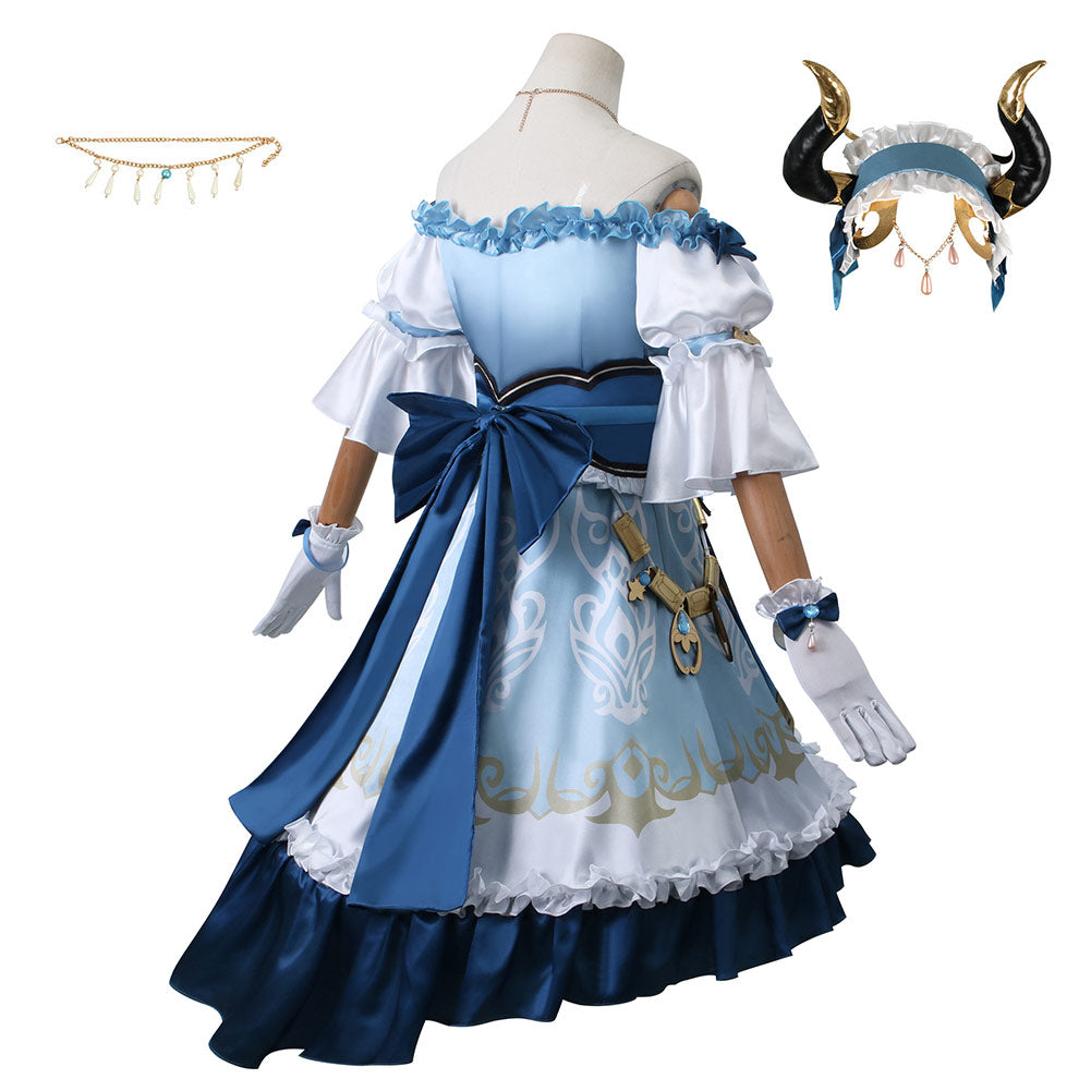 Nilou Japanese Service Linkage New Style Dress Halloween Cosplay Costume