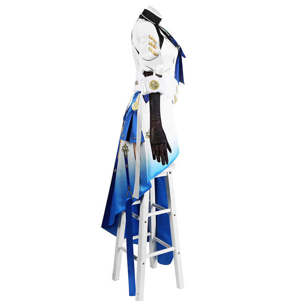 Impact 3rd Bronya Zaychik White Women Outsuits Halloween Cosplay Costume