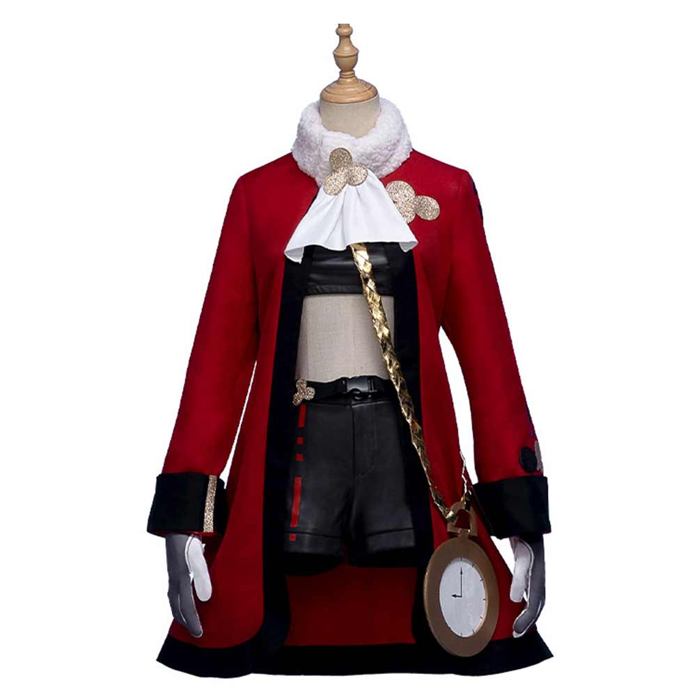 Star Rail Pom-Pom Red Women Halloween Cosplay Costume