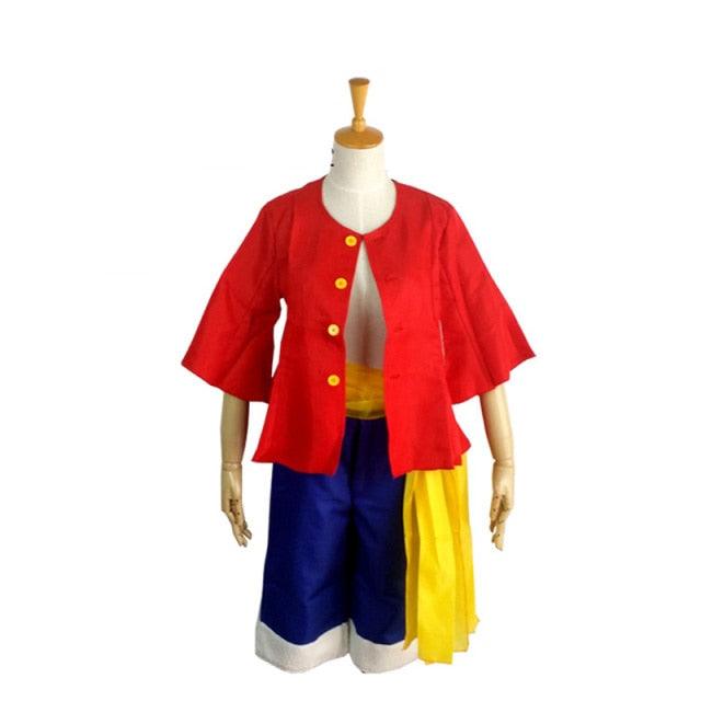 One Piece Luffy Wano Female Cosplay Outfits Luffy Onigashima Hallowee