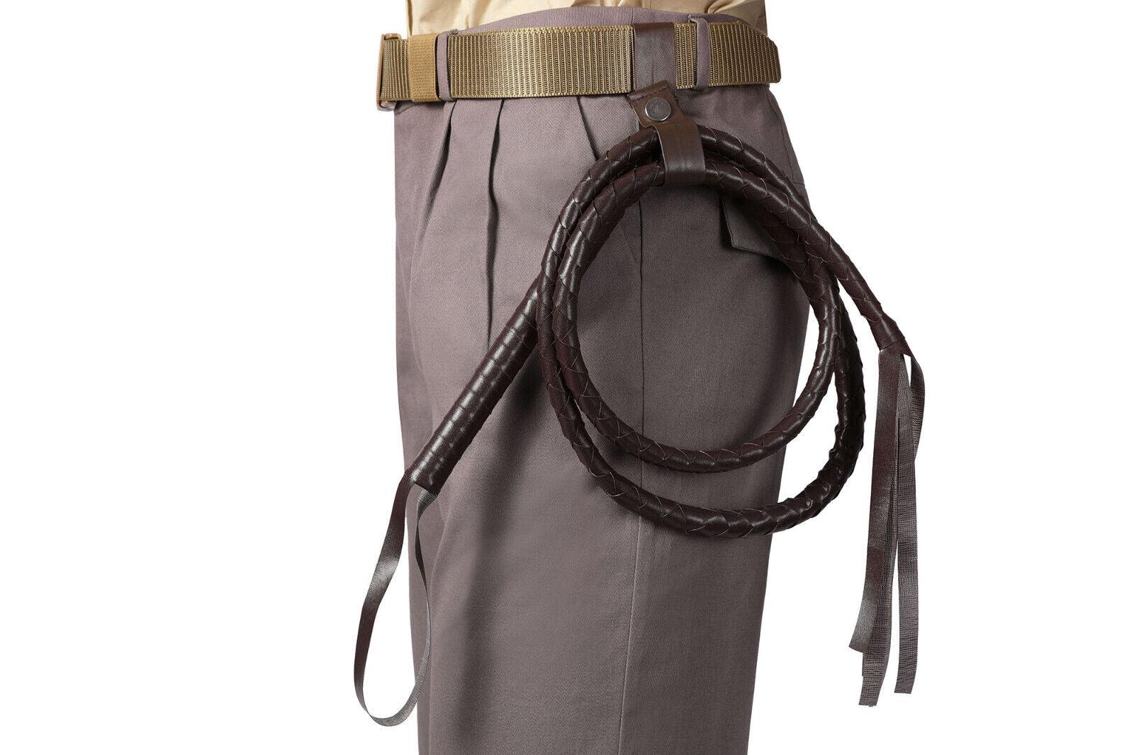 Indiana Jones Outfit Indiana Jones and The Dial of Destiny Halloween Cosplay Costume with Whip