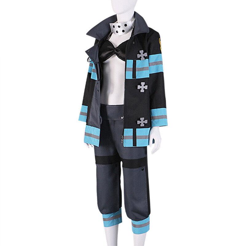 Fire Force Maki Cosplay Costume Outfit