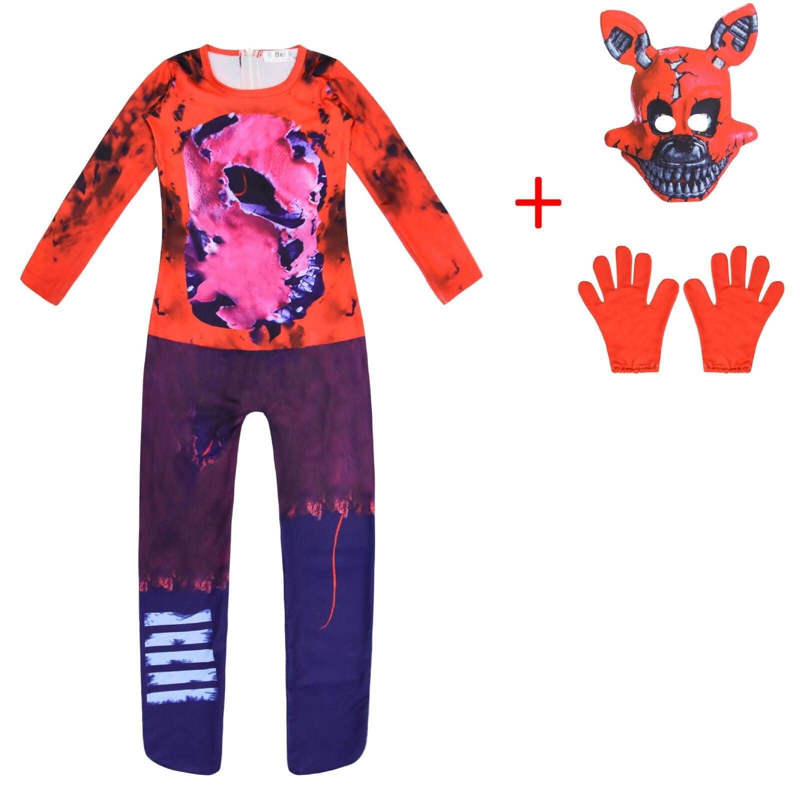 Nightmare Foxy Halloween Costume for Kids