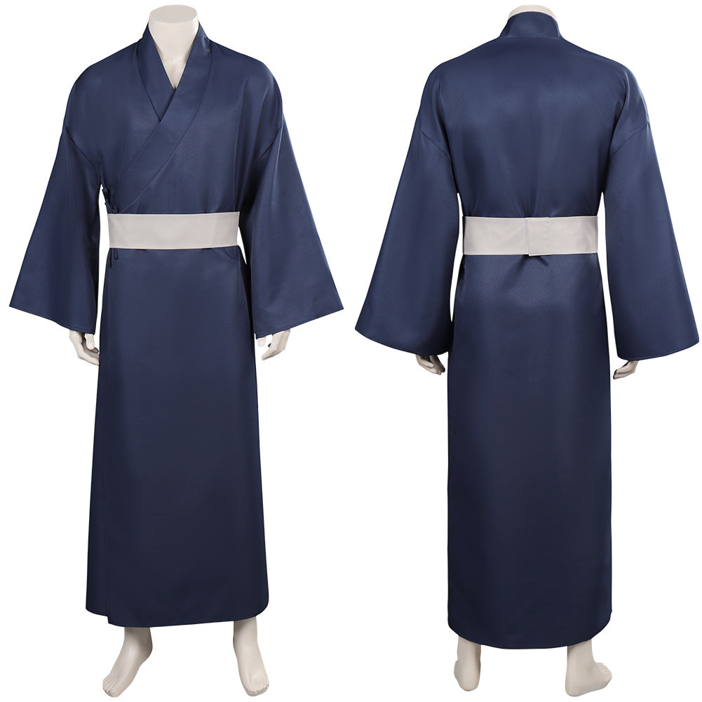 Satoru Gojo Anime Blue Acclimatize Adult Halloween Cosplay Costume